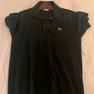 Lacoste Men’s Polo in Dark Green. Size M